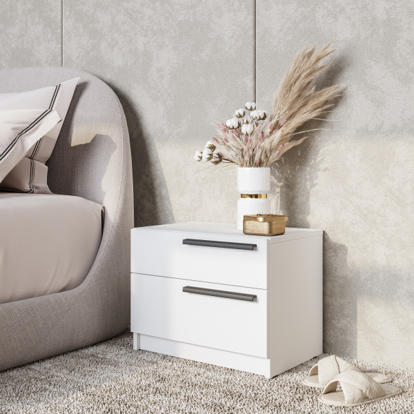 Тумба прикроватная "Айрон" ТБ-12 (белый)