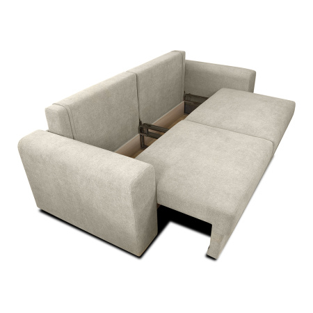 Диван прямой Верона тик-так 2х секционный НПБ (ткань: Шелби 20)