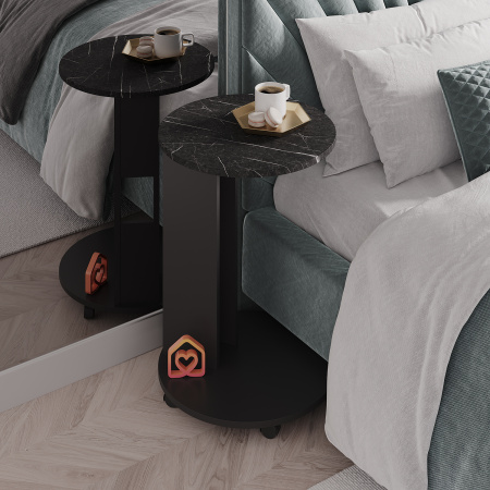 Стол журнальный "Ричи" (Черный)