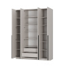 Шкаф 4-х створчатый "Айрон" ШК-13 (МБ) Кашемир (Кашемир)