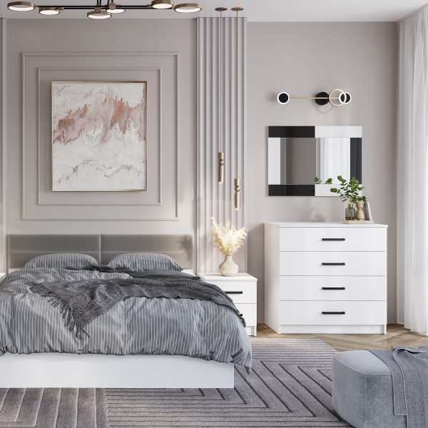 Зеркало "Фьюжн" 3-05 (белый)