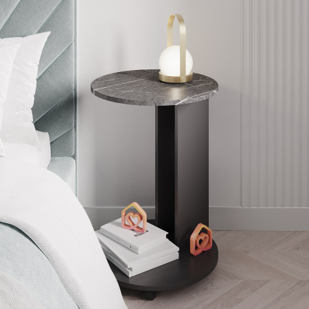 Стол журнальный "Ричи" (Черный)