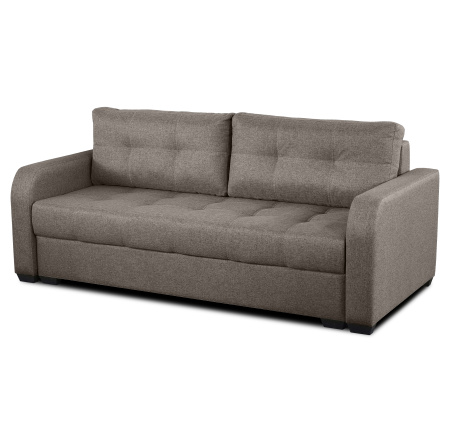 Диван прямой Амелия тик-так НПБ (локти овал / ткань: Ева 5)