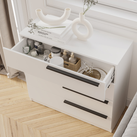 Комод "Айрон" КМ-02 (белый)