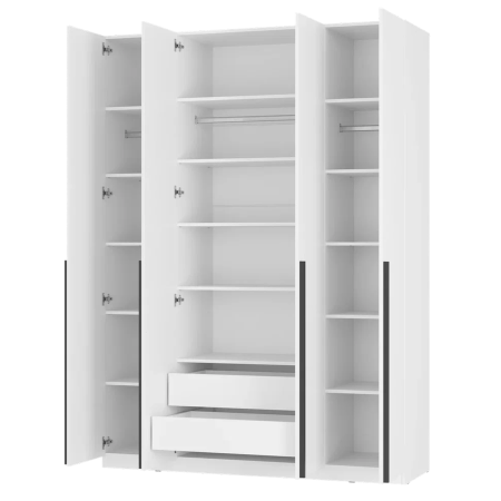 Шкаф 4-х створчатый "Айрон" ШК-13 (Белый)