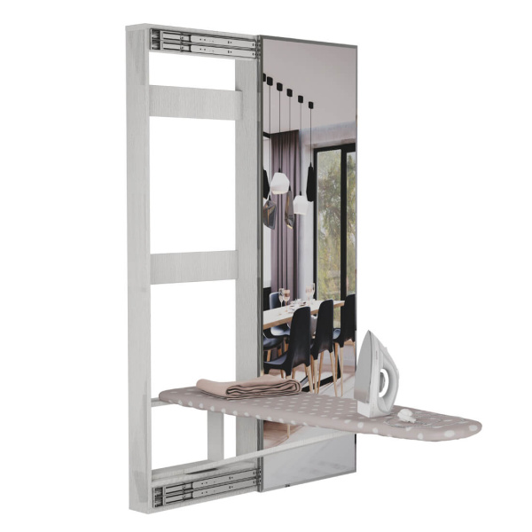 Гладильная доска «Смарт» купе с зеркалом (лоредо БТС)