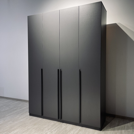 Шкаф 4-х створчатый "Айрон" ШК-13 (МБ) Графит (Графит)