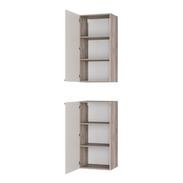 Шкаф навесной "Урбан" ШКН-07 (Дуб смоки/Кашемир)