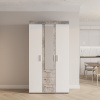 "Инстайл" Шкаф для белья ШК-30 (бетон/белый)