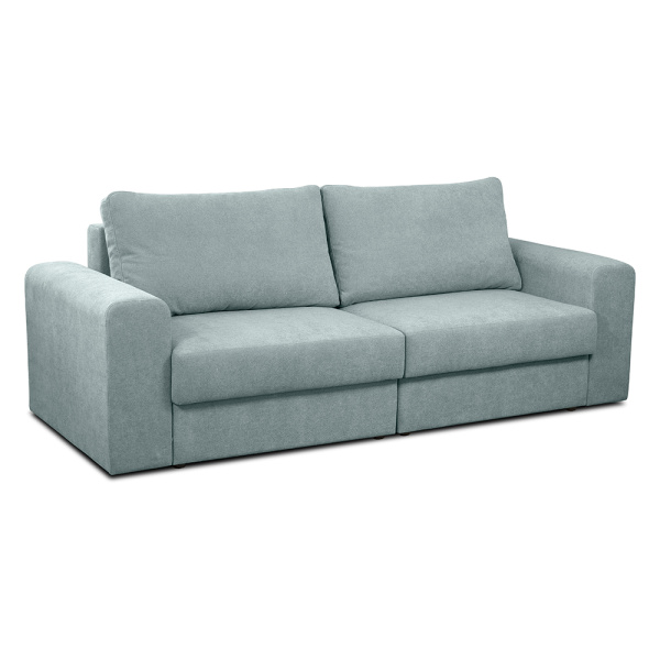 Диван прямой Верона тик-так 2х секционный НПБ (ткань: Model beige )