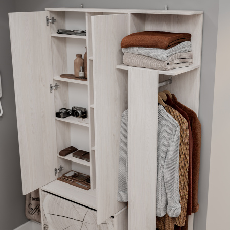 Прихожая "Россо" ПР-05 (Ясень белый)