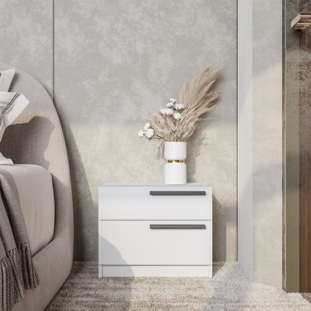 Тумба прикроватная "Айрон" ТБ-12 (белый)