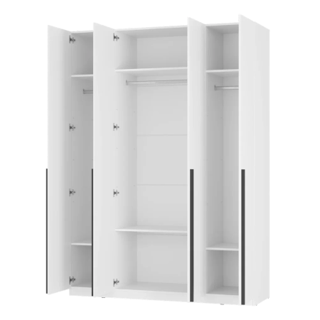 Шкаф 4-х створчатый "Айрон" ШК-13 (Белый)