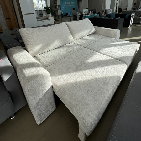 Диван прямой Верона тик-так 2х секционный НПБ (ткань: Шелби 20)