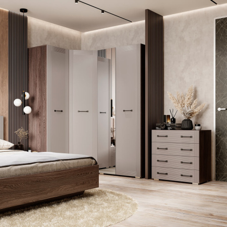 "Моника" ШК-41 Шкаф угловой (ясень темный/MF03)