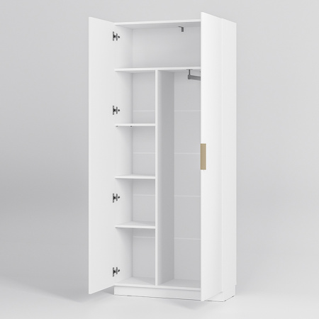 Шкаф 2-х створчатый "Шик" ШК-05 (Белый)