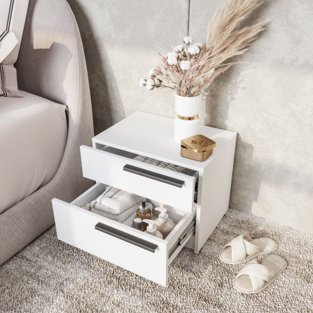 Тумба прикроватная "Айрон" ТБ-12 (белый)