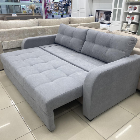 Диван прямой Амелия тик-так НПБ (локти овал / ткань: Ева 9)