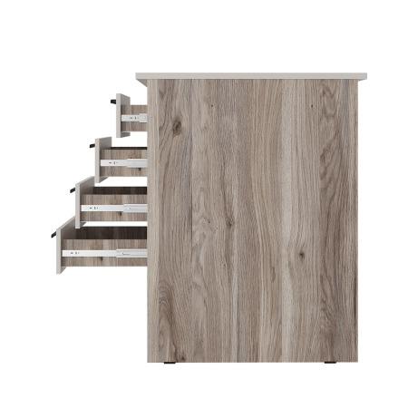 Стол письменный "Урбан" ПС-05 (Дуб смоки/Кашемир)