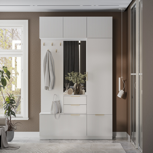 Прихожая "Шик" ПР-04 (Белый)