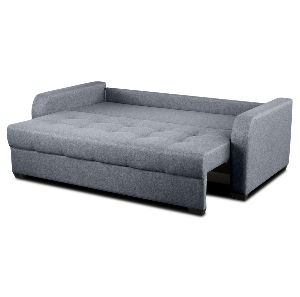 Диван прямой Амелия тик-так НПБ (локти овал / ткань: Ева 9)