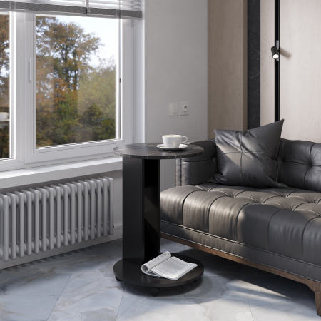 Стол журнальный "Ричи" (Черный)