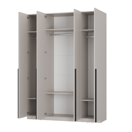 Шкаф 4-х створчатый "Айрон" ШК-13 (МБ) Кашемир (Кашемир)