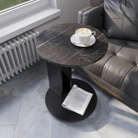 Стол журнальный "Ричи" (Черный)
