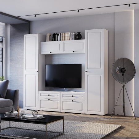 Пенал "Софт" ПН-04 (Белый/Эмаль белая (F26))