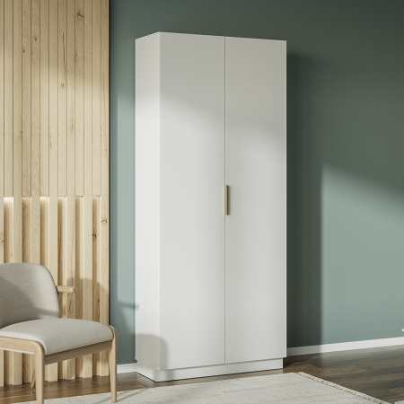 Шкаф 2-х створчатый "Шик" ШК-05 (Белый)