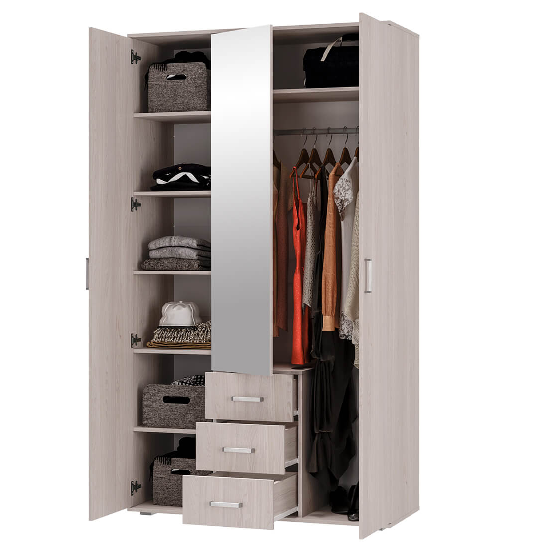 Шкаф для одежды шириной 600 мм