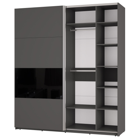 Шкаф-купе "Харви" ШКК-10 (Графит)