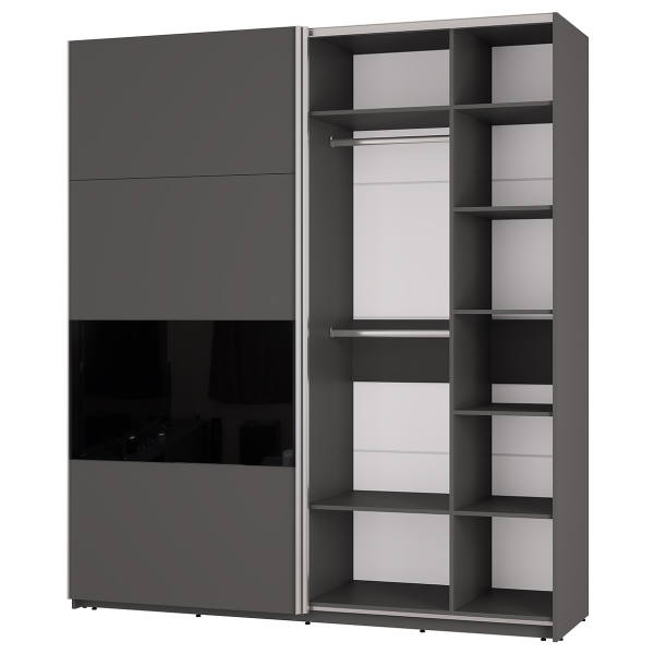 Шкаф-купе "Харви" ШКК-10 (Графит)