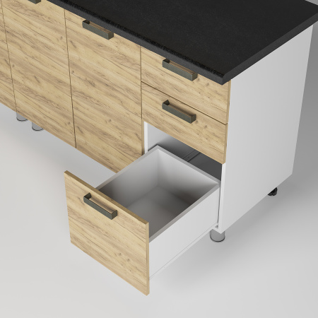 Кухня "Крафт"2.0м (крафт)