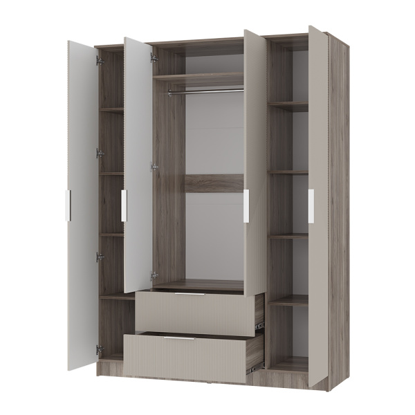 Шкаф 4-х створчатый "Эмилия" ШК-11 