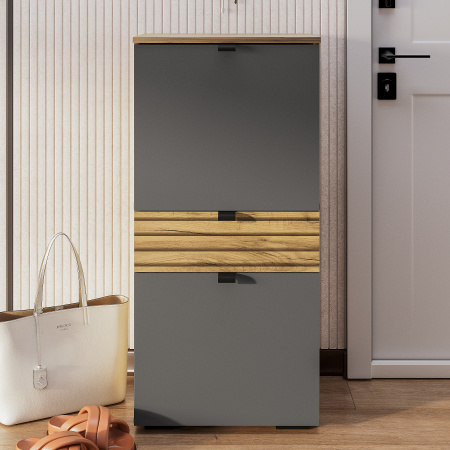 Тумба "Марсель" ТБ-10 Крафт/Графит (Крафт/Графит)