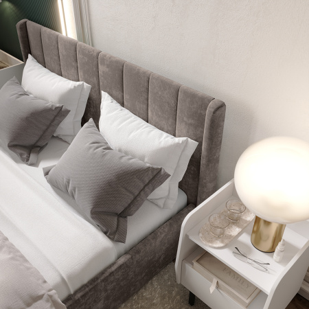 Кровать 1,6 м "Версаль" КР-18 (Маренго)