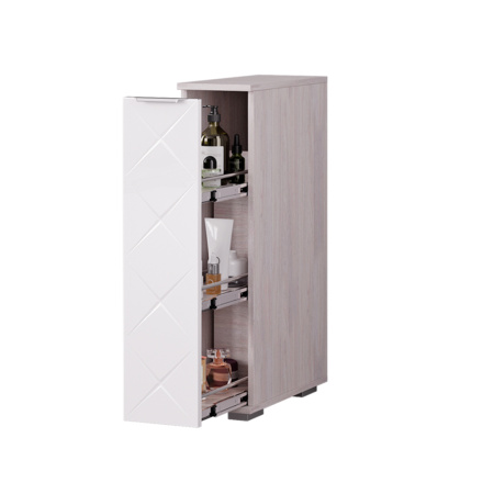 "Кимберли" Тумба общего назначения ТБ-21 (ясень белый/белый глянец)