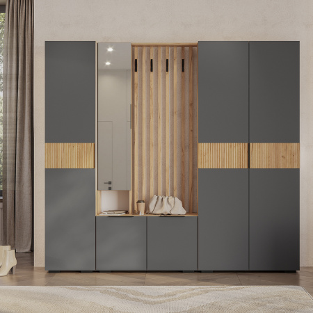 Пенал "Сандра" ПН-01 (Крафт/Графит/Тортуга (M27))