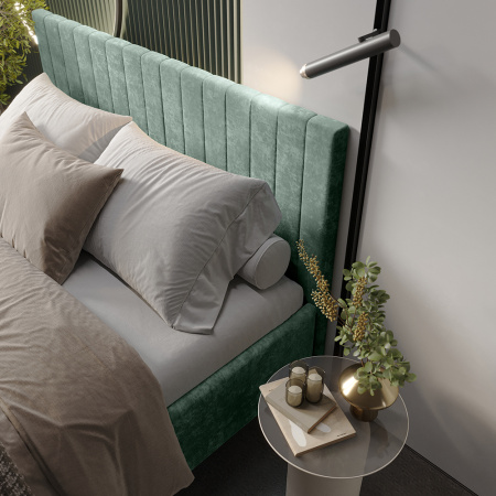 Кровать 1,6 м "Хлоя" КР-18 (Эвкалипт)