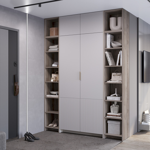 Полка навесная "Пандора" АН-05 (Дуб смоки)