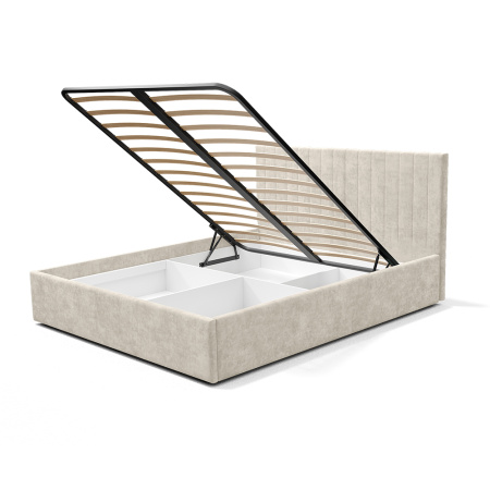 Кровать 1,6 м "Хлоя" КР-18 (Миндаль)