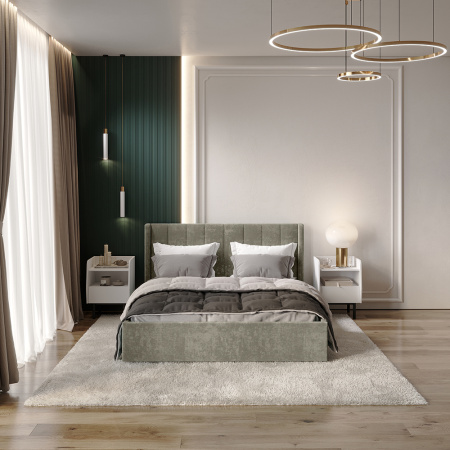 Кровать 1,6 м "Версаль" КР-18 (Муссон)