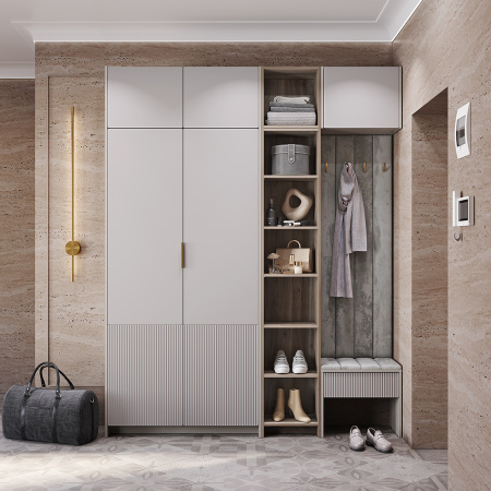 Шкаф навесной "Пандора" ШКН-01 (Кашемир/Айриш MF03)