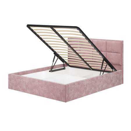 Кровать 1,6 м "Линда" КР-16 (Шарли Пинк)