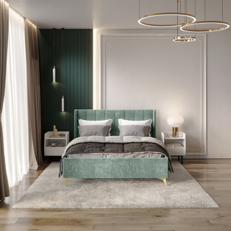 Кровать 1,6 м "Версаль" КР-18 (Эвкалипт)