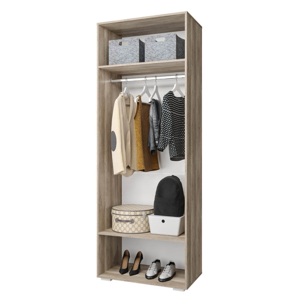 "Наоми" Шкаф для белья ШК-22 (дуб каньон/графит)