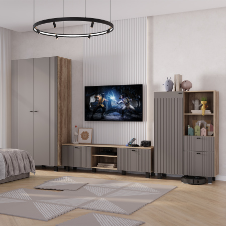 Шкаф "Олива" ШК-16 (Дуб каньон/MF14)