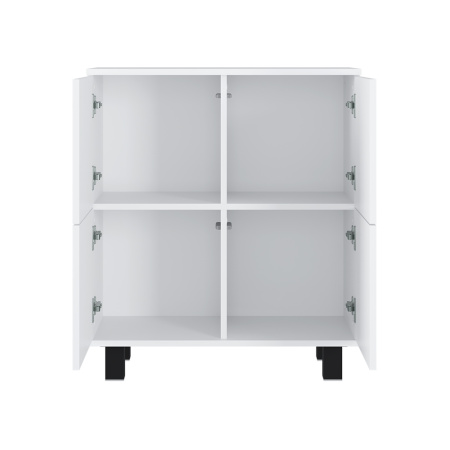 Комод "Жаклин" КМ-11 (Белый/Эмаль белая F26)