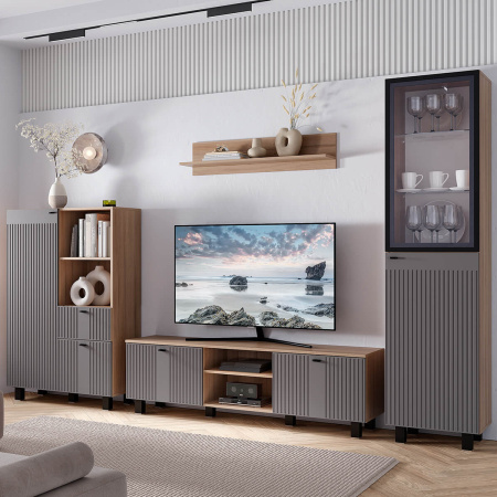 Шкаф "Олива" ШК-16 (Дуб каньон/MF14)